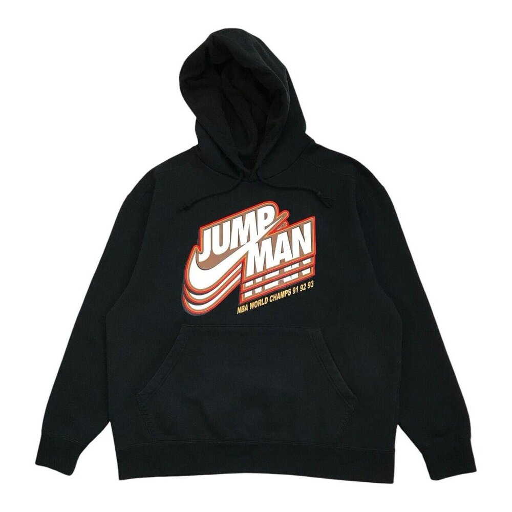 Jordan Jumpman Black and Red Hoodie